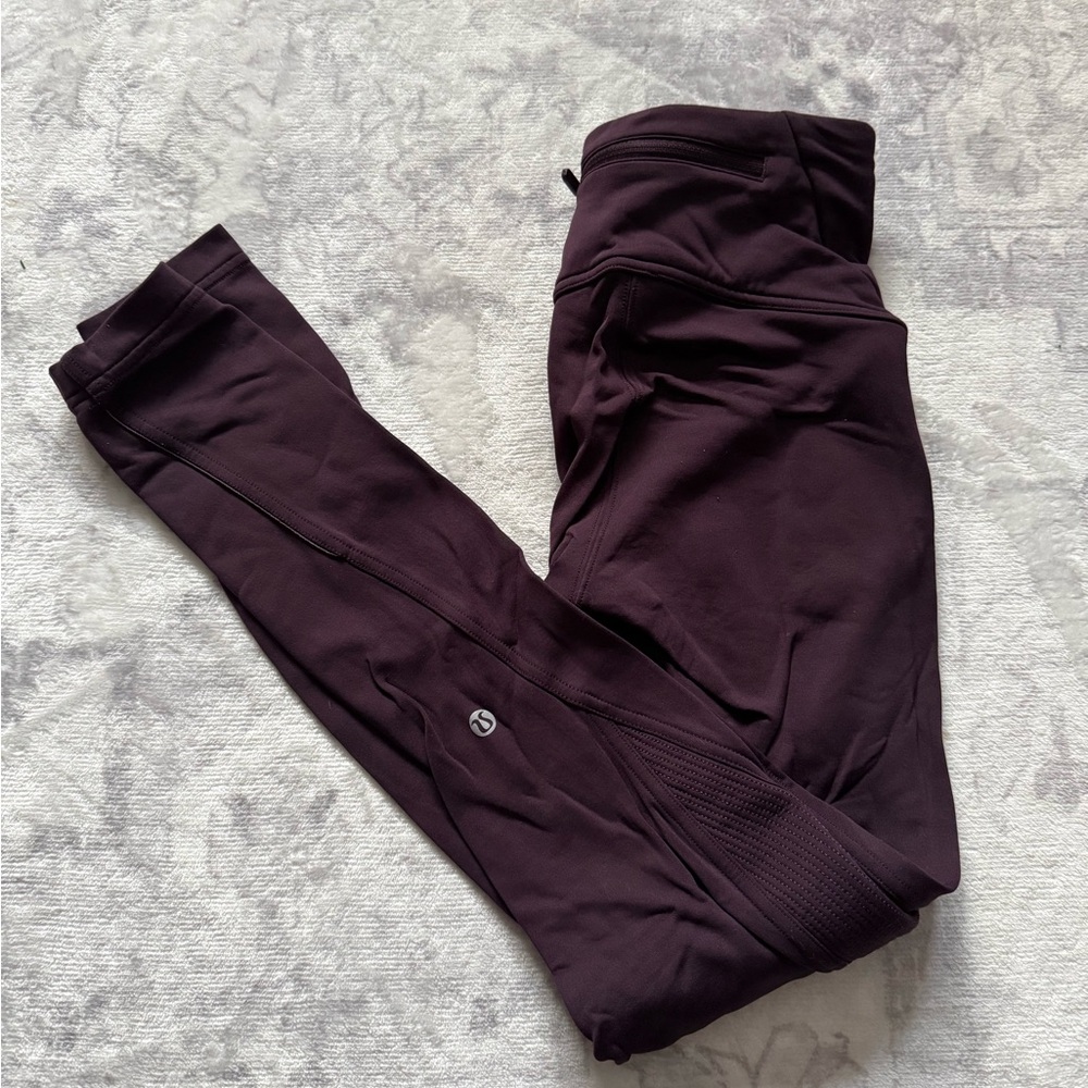 Lululemon fleece lined tights